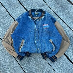Vintage Bronco Billy’s Casino Denim Bomber